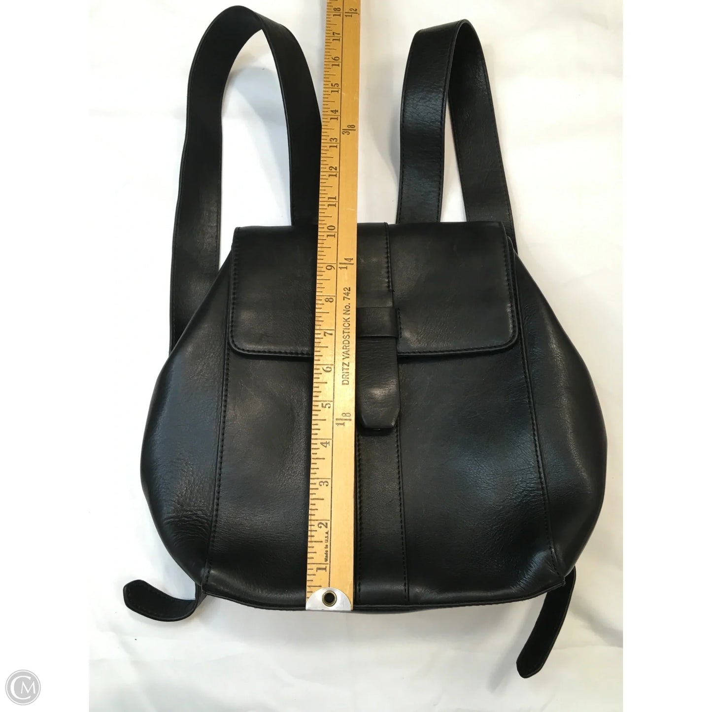Backpack Leather By Clarks, Size: Small