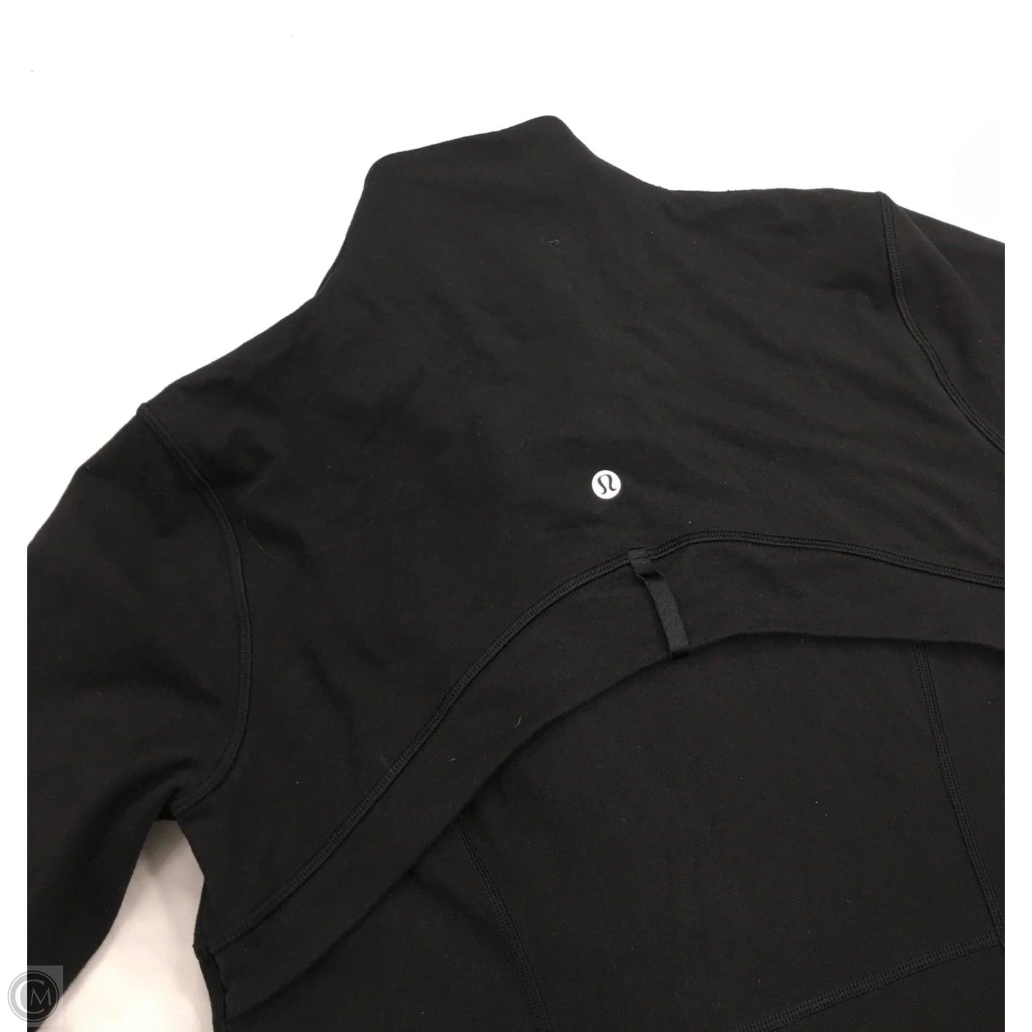 Athletic Jacket By Lululemon In Black, Size: 10