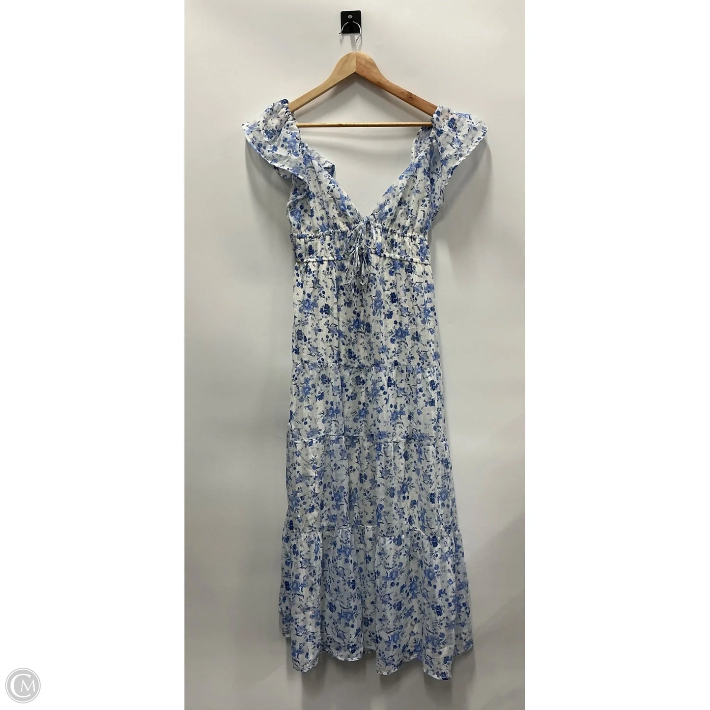 Dress Casual Maxi By Clothes Mentor In Floral Print, Size: L