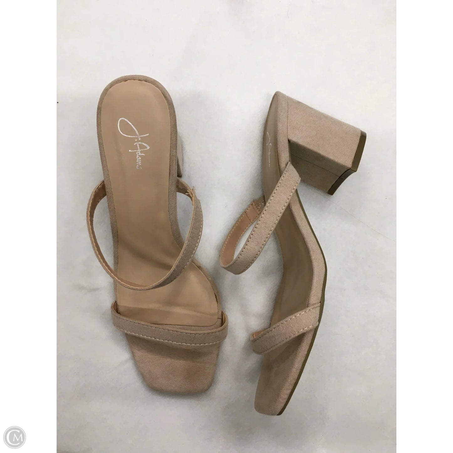 Sandals Heels Wedge By Clothes Mentor In Pink, Size: 10