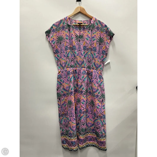 Dress Casual Maxi By Talbots In Pink, Size: Xl