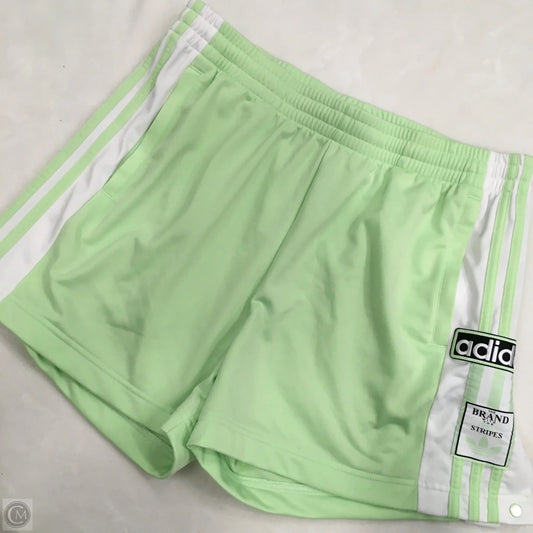 Athletic Shorts By Adidas In Green, Size: L