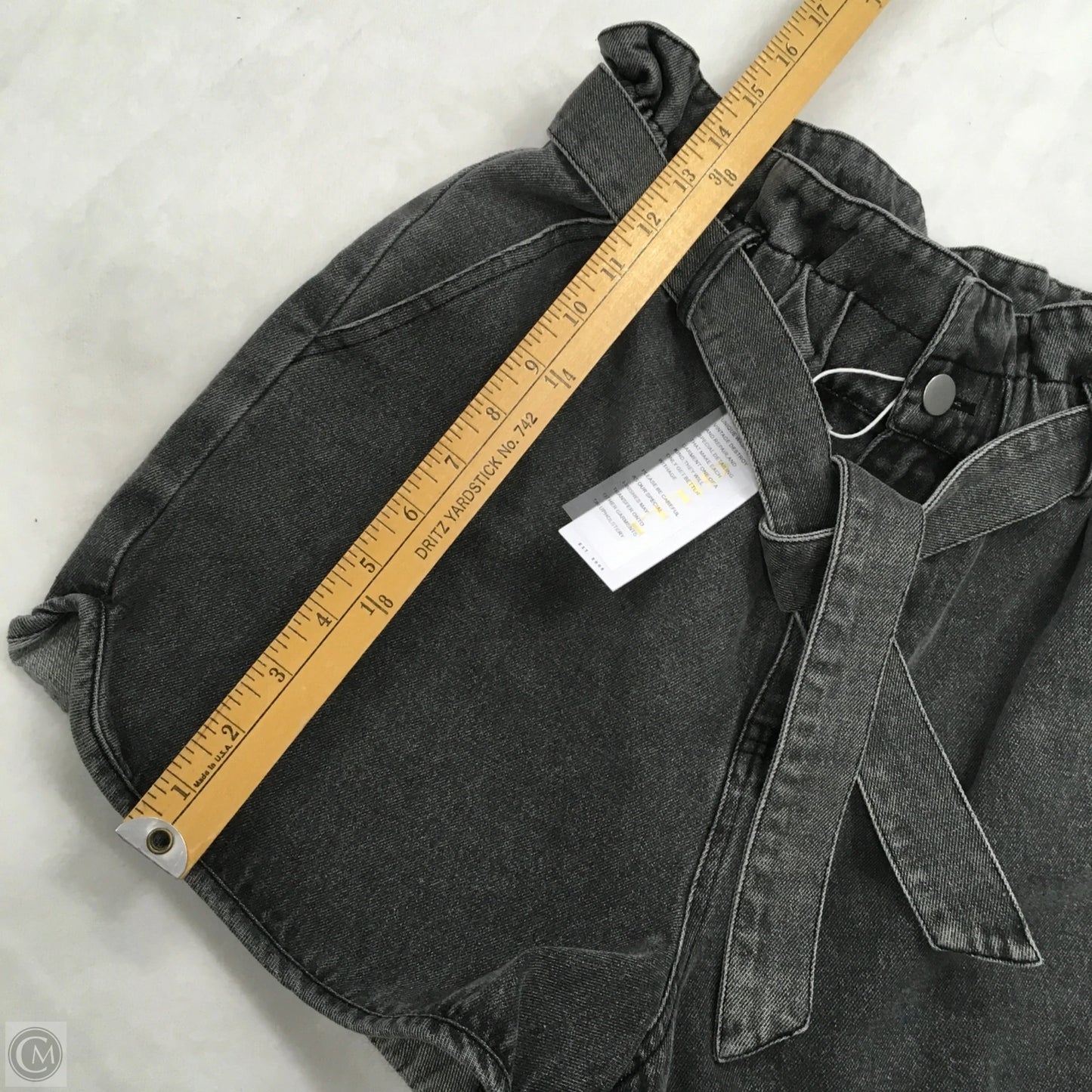 Shorts By Gilli In Grey Denim, Size: S
