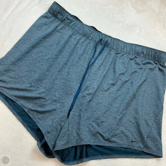 Athletic Shorts By Nike In Navy, Size: 2x