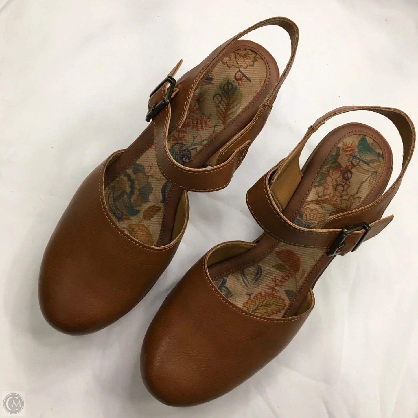 Shoes Heels Block By Boc In Tan, Size: 9