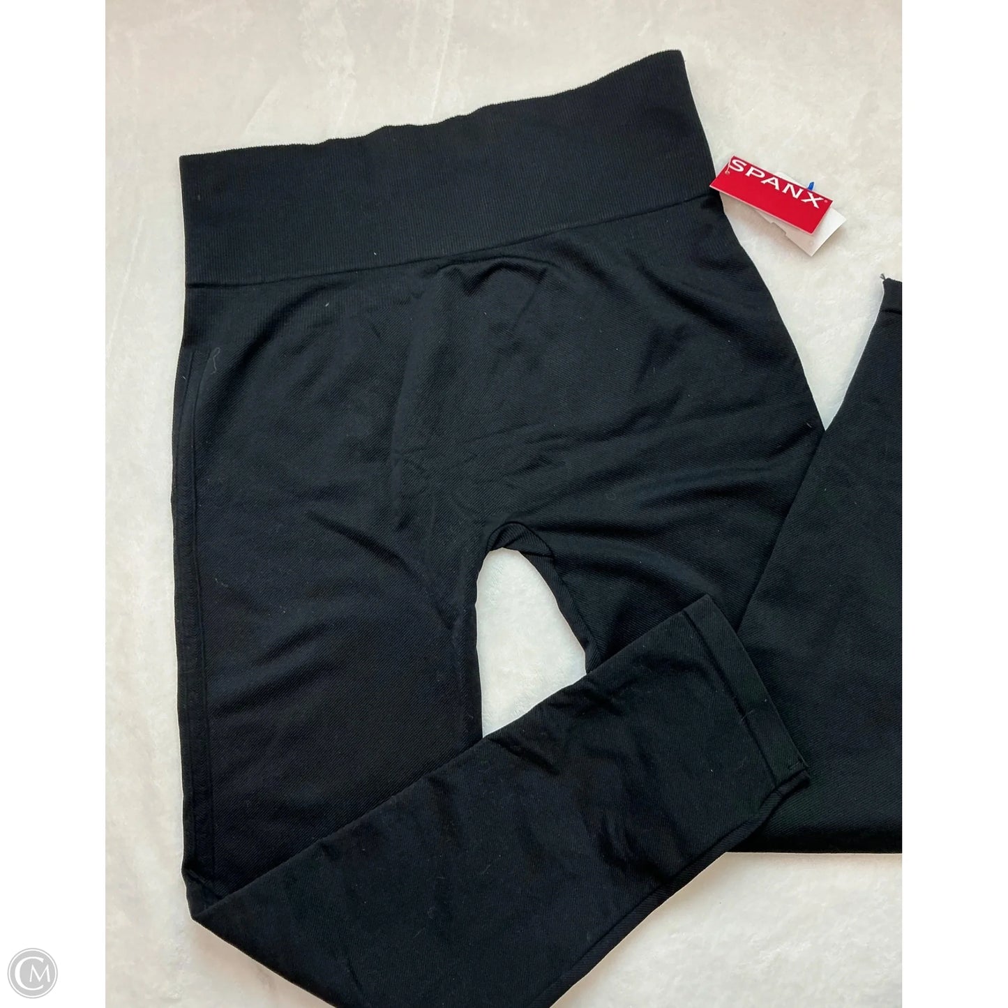 Athletic Leggings By Spanx In Black, Size: Xl