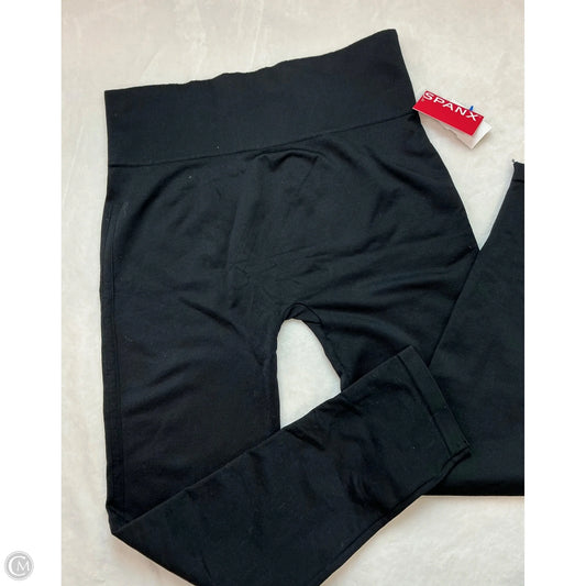 Athletic Leggings By Spanx In Black, Size: Xl