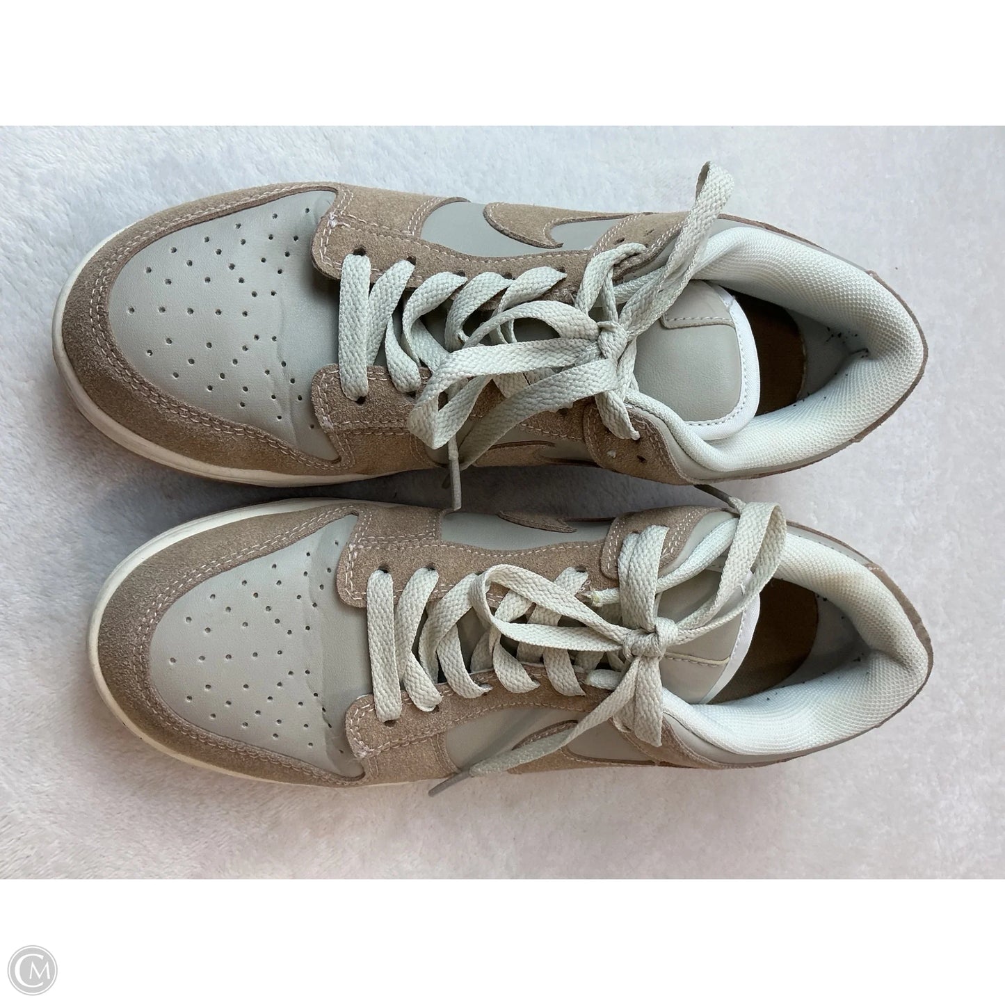 Shoes Sneakers By Nike In Brown & Grey, Size: 8.5