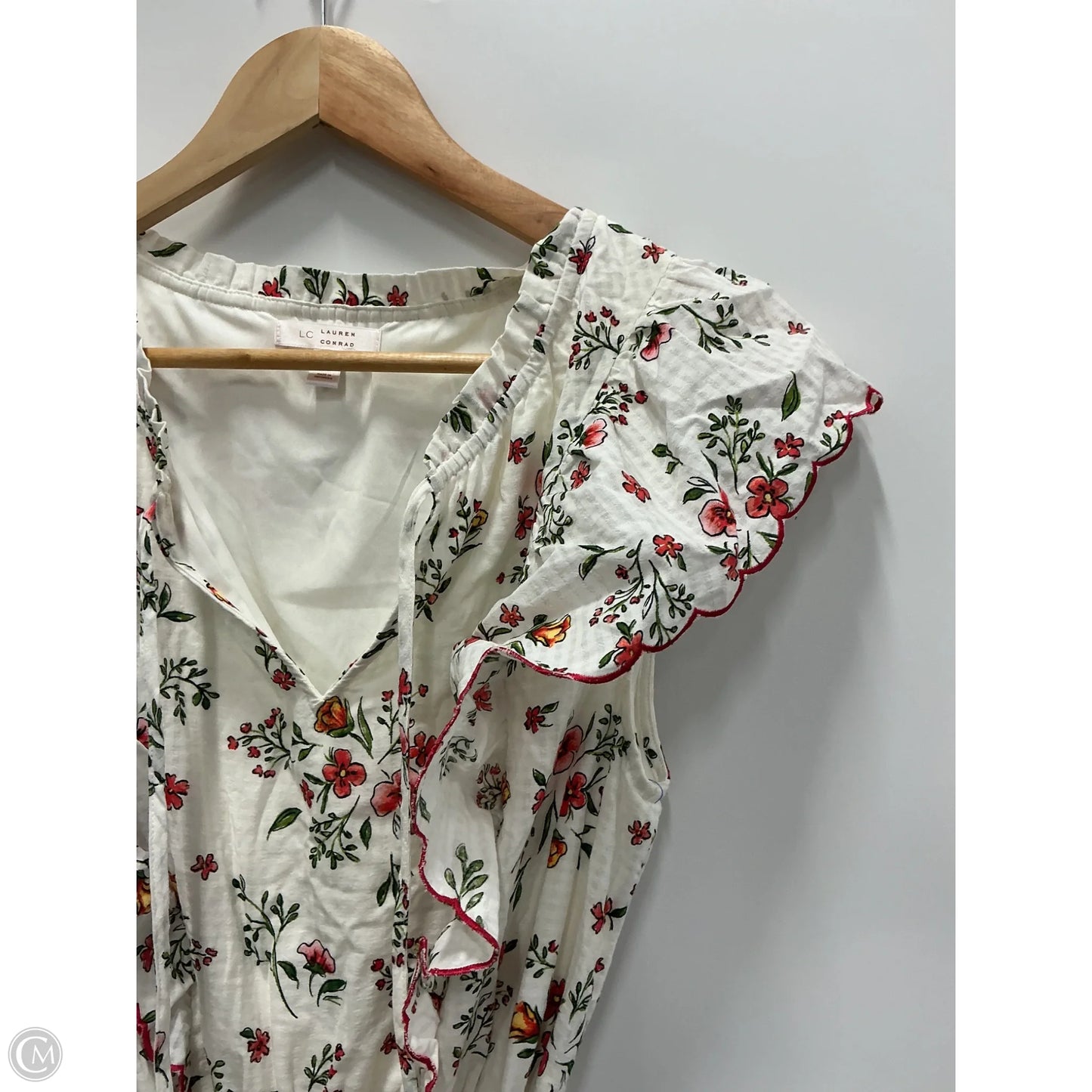Dress Casual Maxi By Lc Lauren Conrad In Floral Print, Size: M