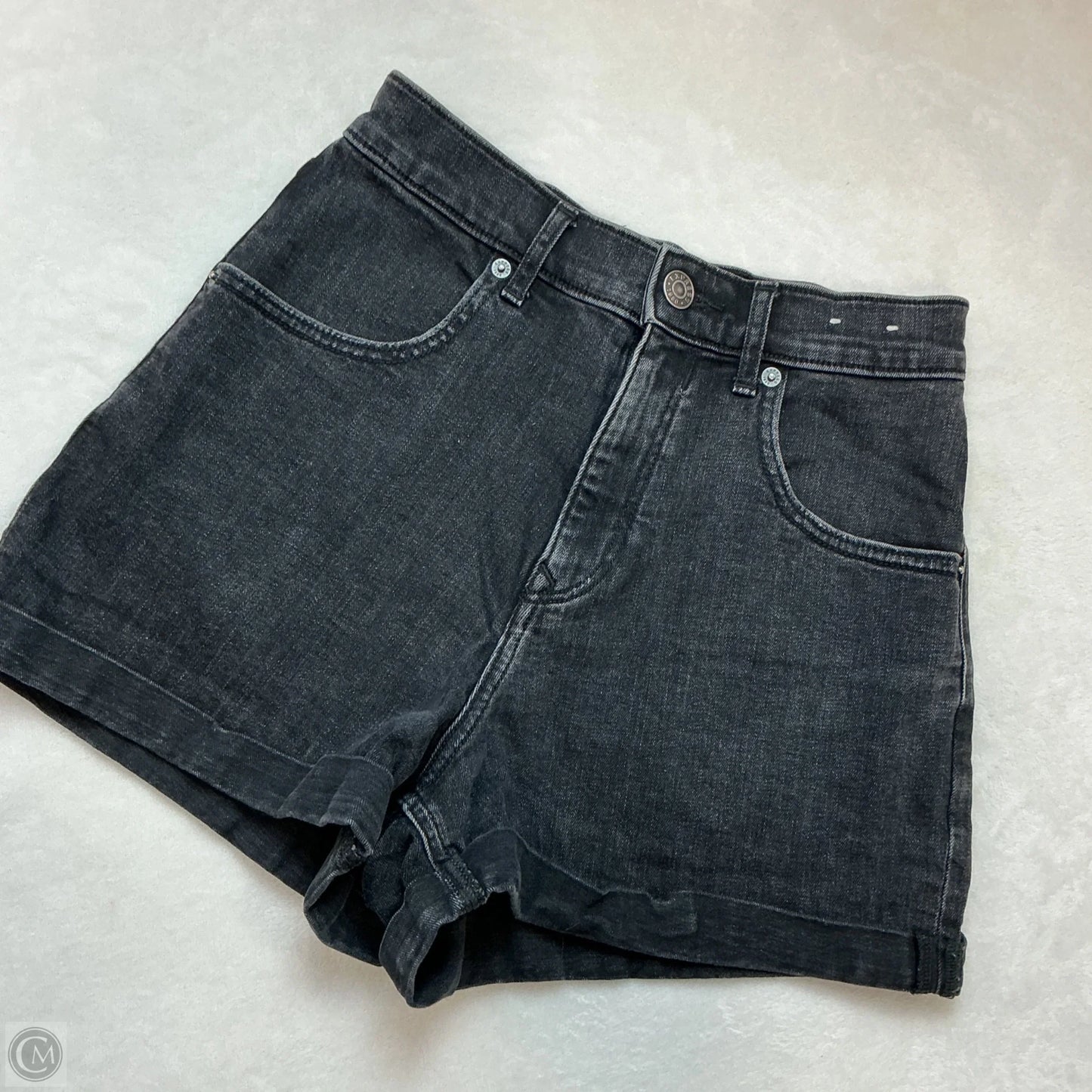 Shorts By Express In Black Denim, Size: 2