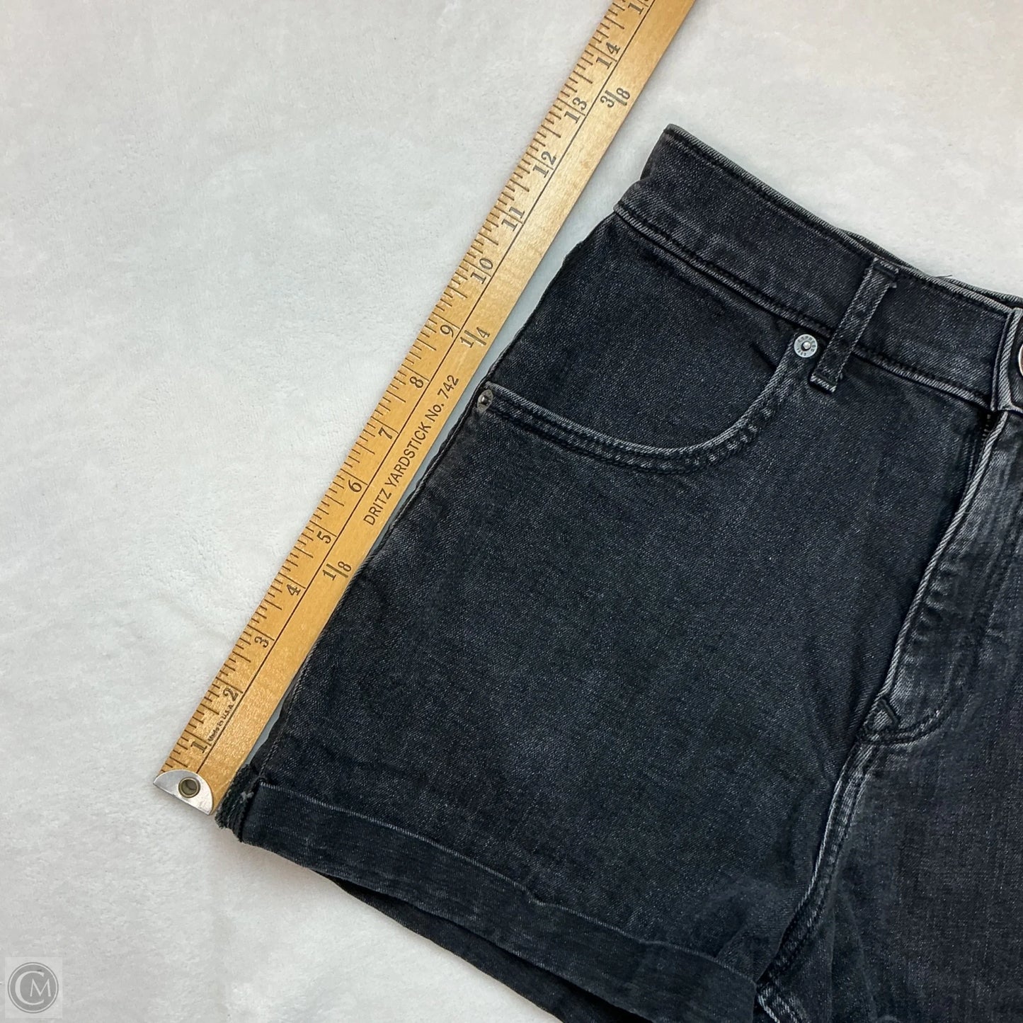 Shorts By Express In Black Denim, Size: 2