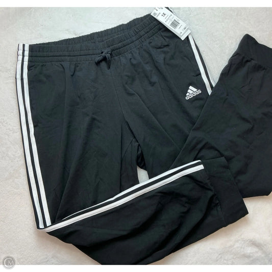 Athletic Pants By Adidas In Black, Size: 1x