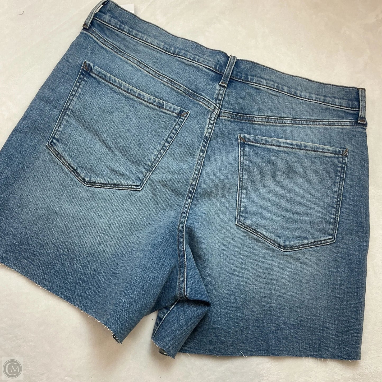 Shorts By Ana In Blue Denim, Size: 16