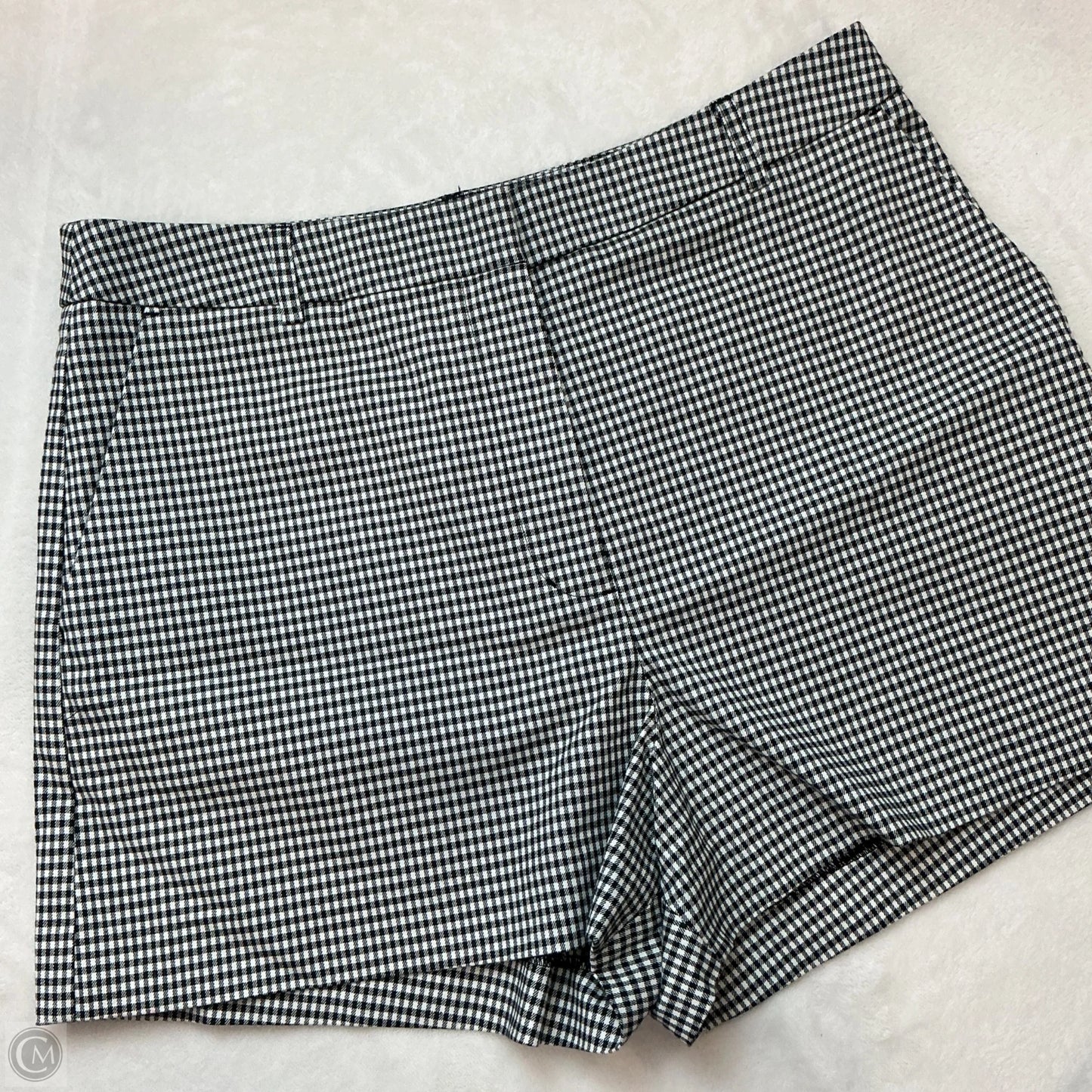 Shorts By Express In Black & White, Size: 10