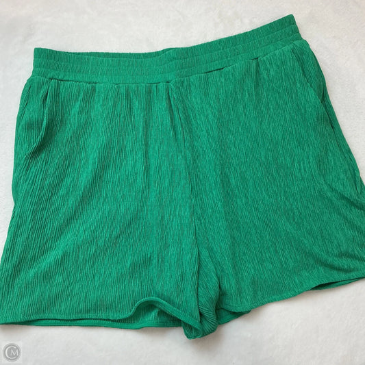 Shorts By Express In Green, Size: M