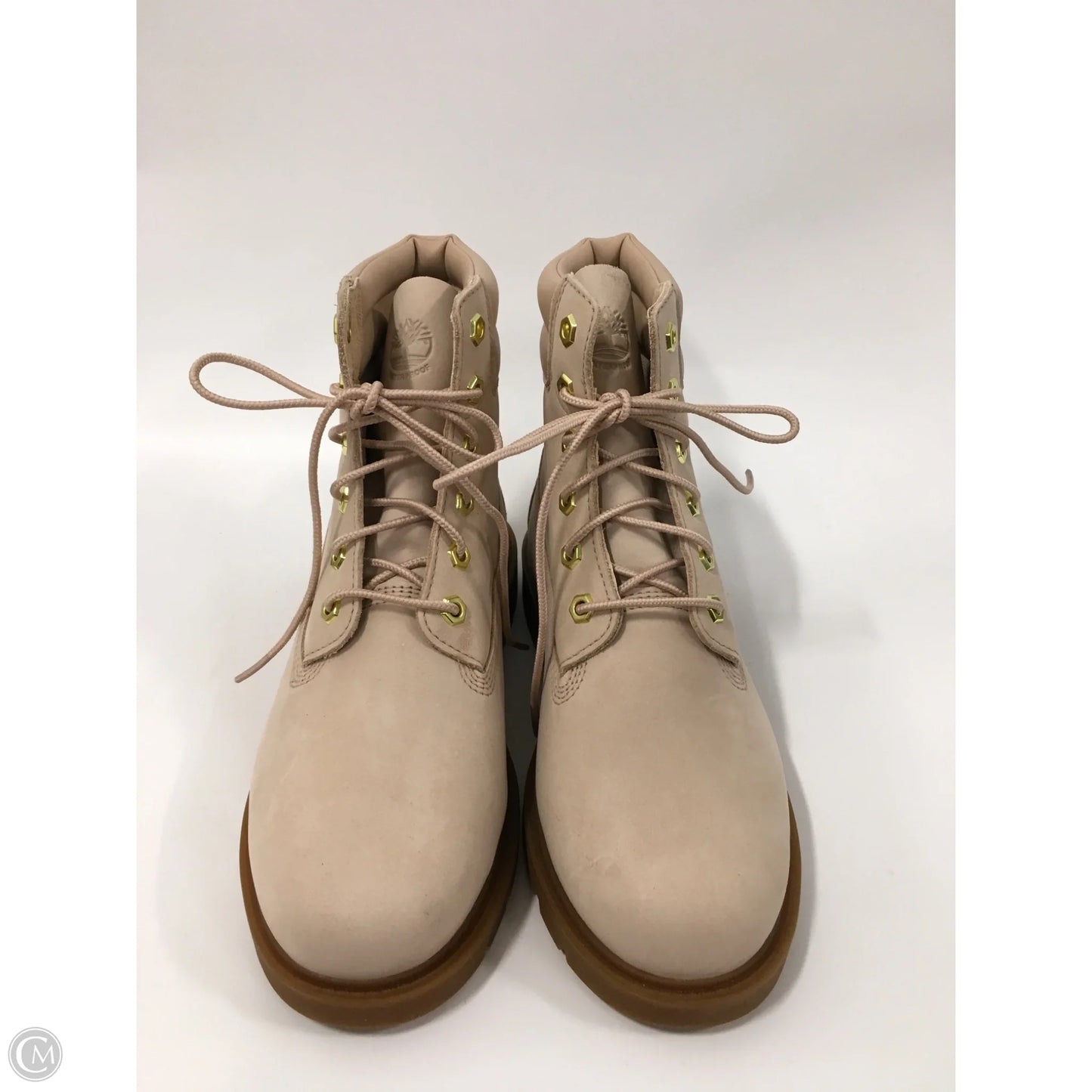Boots Ankle Flats By Timberland In Beige, Size: 8.5