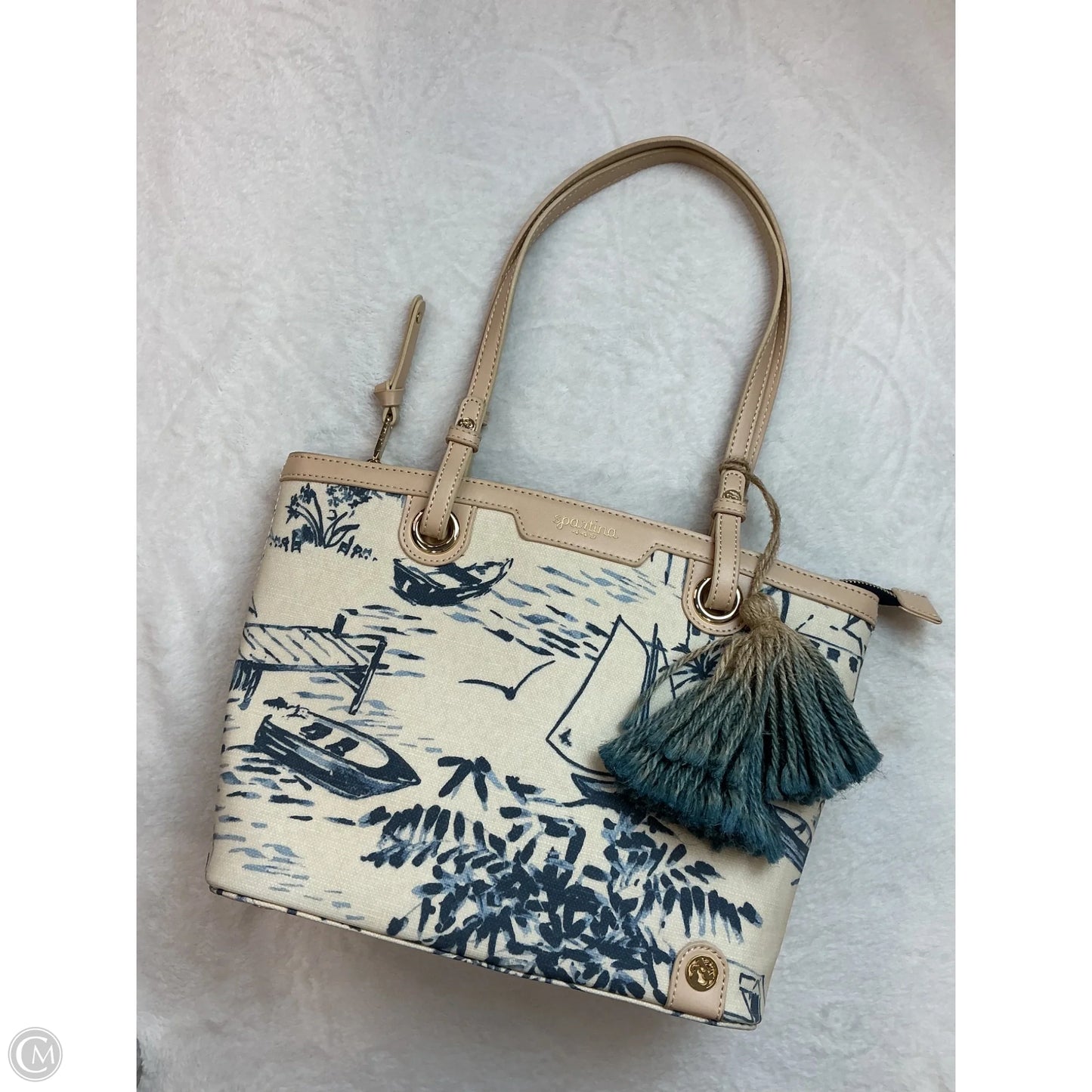 Handbag By Spartina, Size: Medium