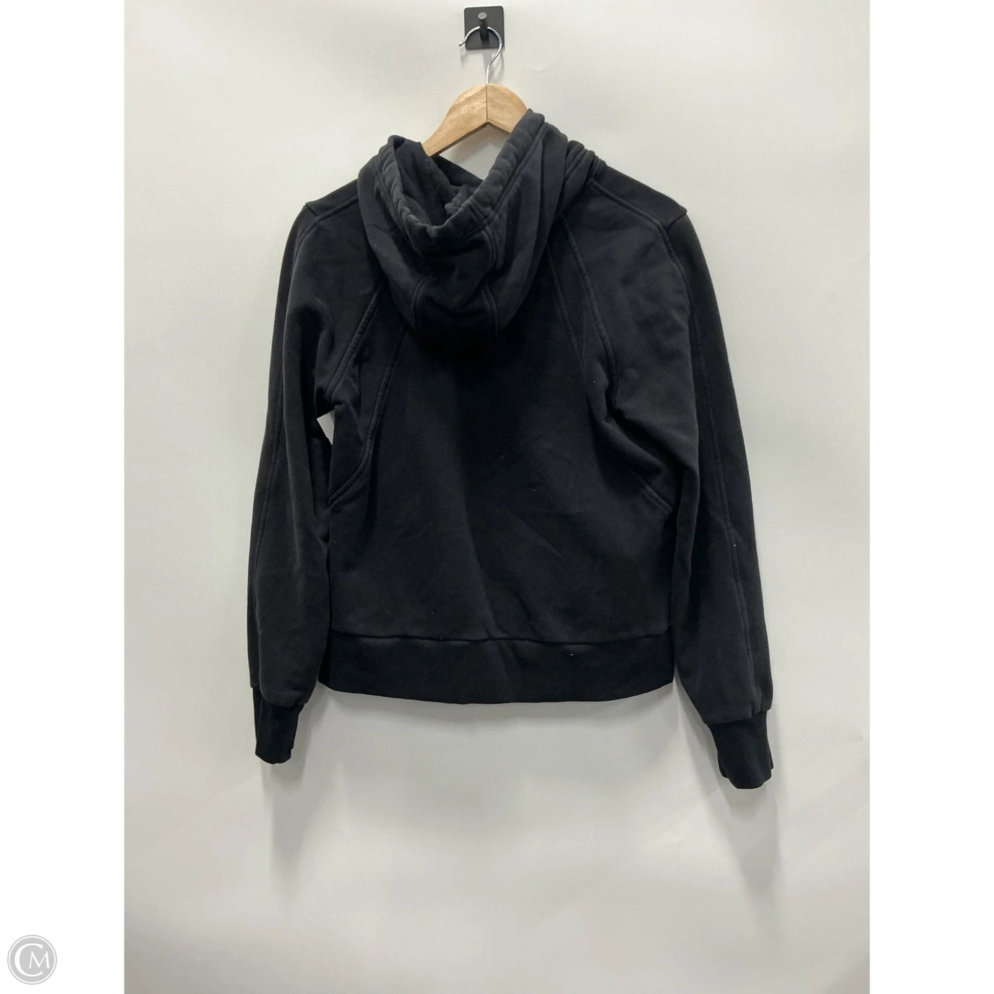 Athletic Sweatshirt Hoodie By Athleta In Black, Size: S