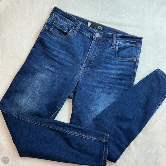 Jeans Skinny By Kut In Blue Denim, Size: 10