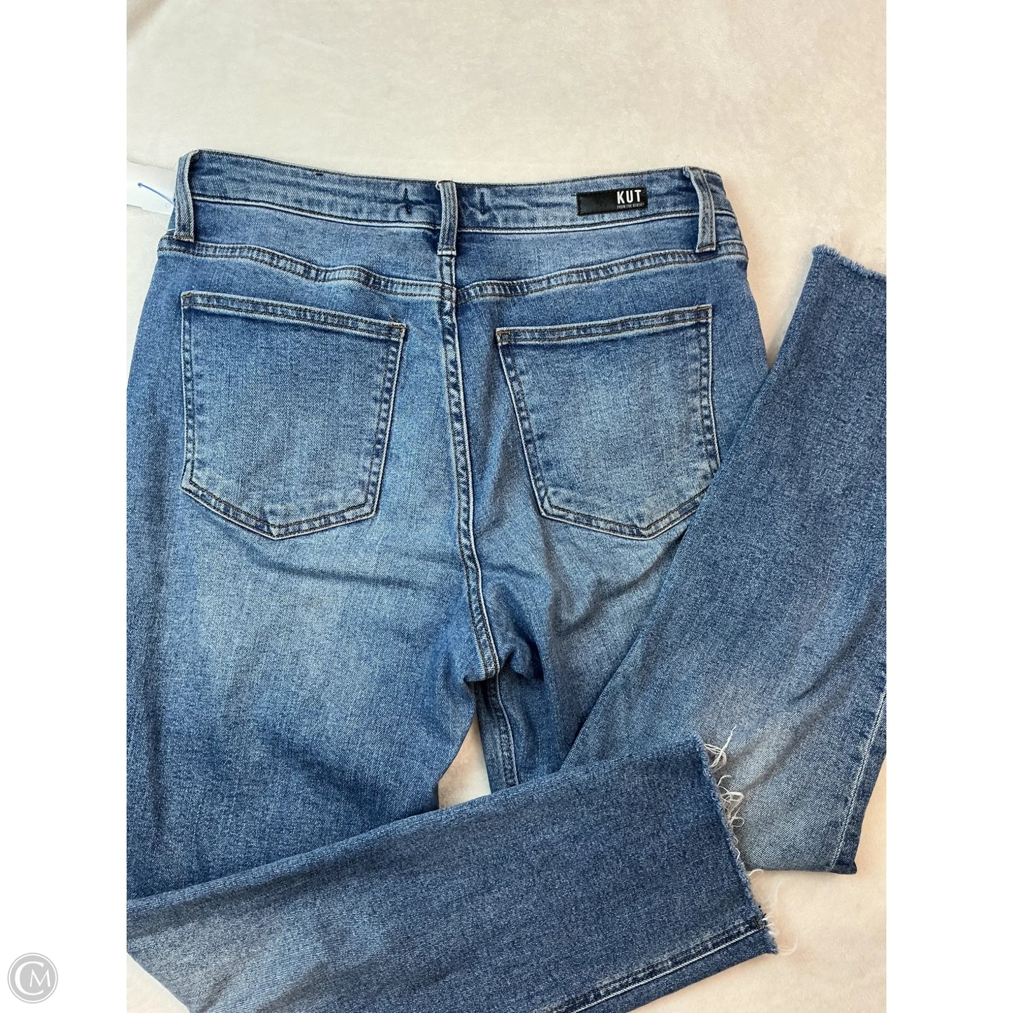 Jeans Skinny By Kut In Blue Denim, Size: 8