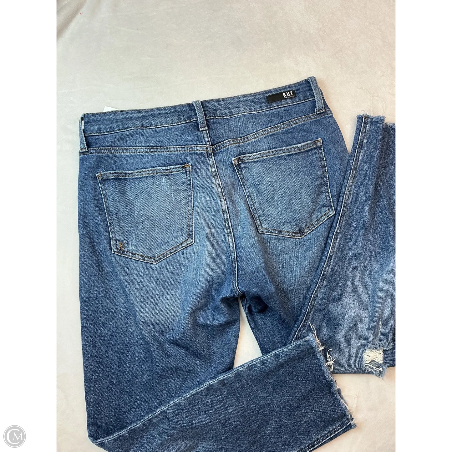 Jeans Skinny By Kut In Blue Denim, Size: 8