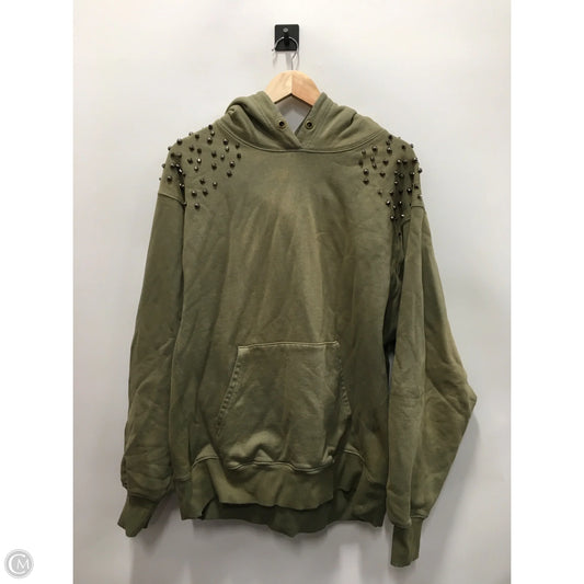 Sweatshirt Hoodie By We The Free In Green, Size: S