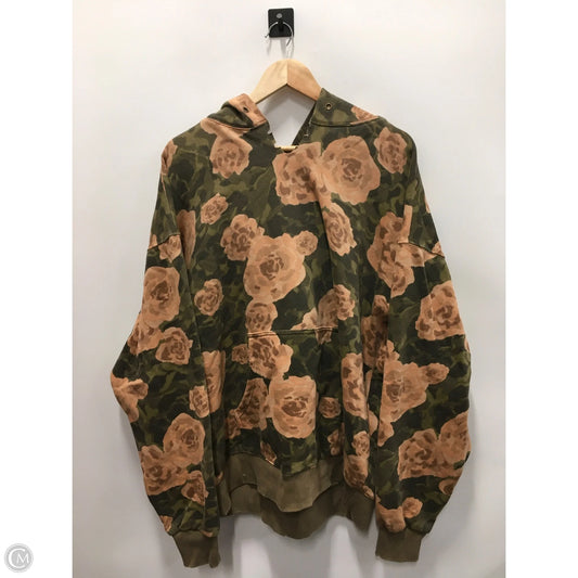 Sweatshirt Hoodie By We The Free In Green, Size: S