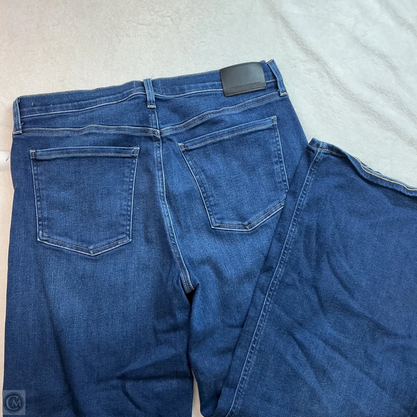 Jeans Wide Leg By Citizens Of Humanity In Blue Denim, Size: 8
