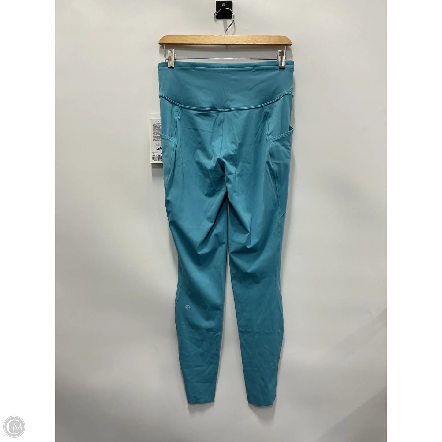 Athletic Leggings By Lululemon In Blue, Size: 10