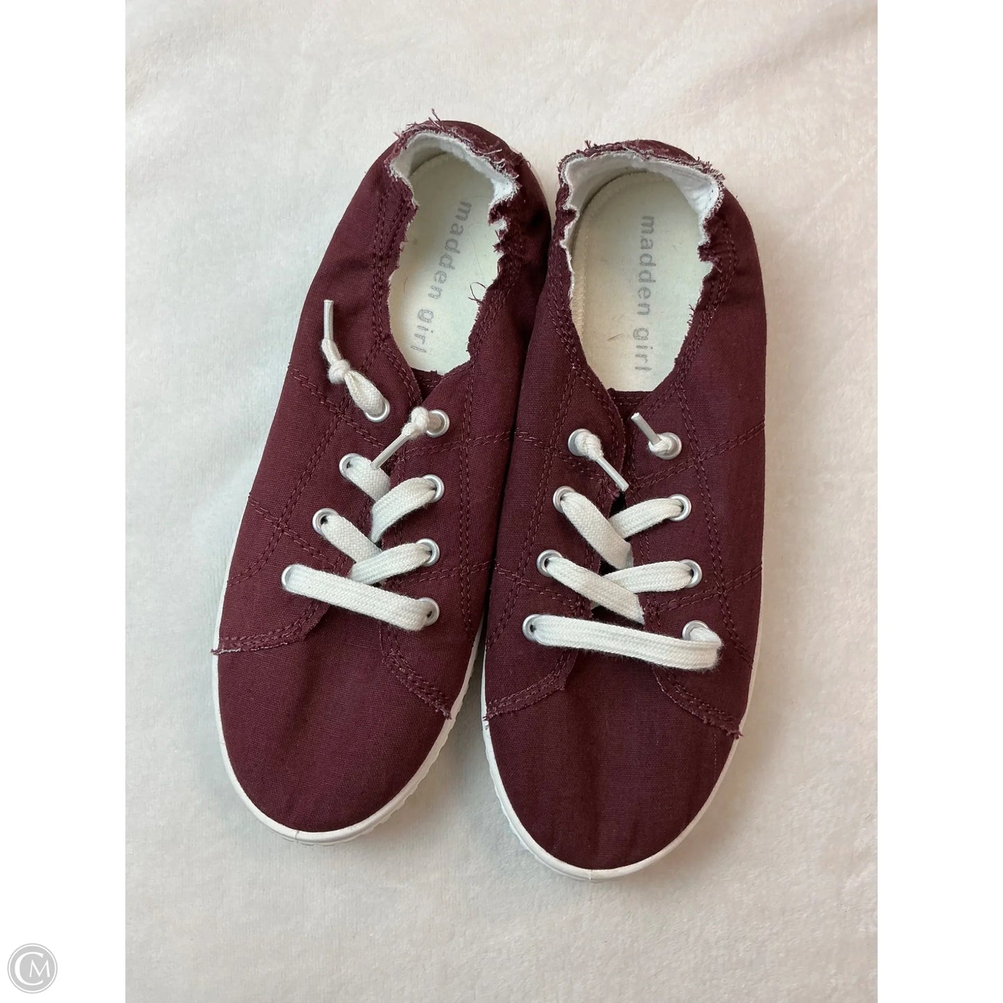 Shoes Sneakers By Madden Girl In Purple, Size: 8.5