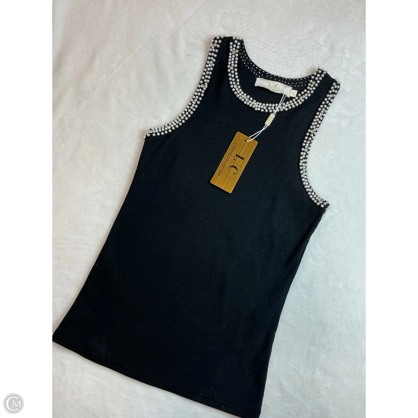Tank Top By Clothes Mentor In Black, Size: M