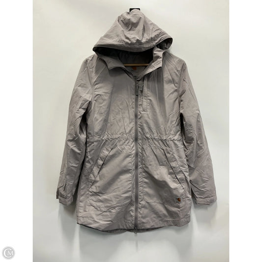 Jacket Windbreaker By Carhartt In Purple, Size: Xs