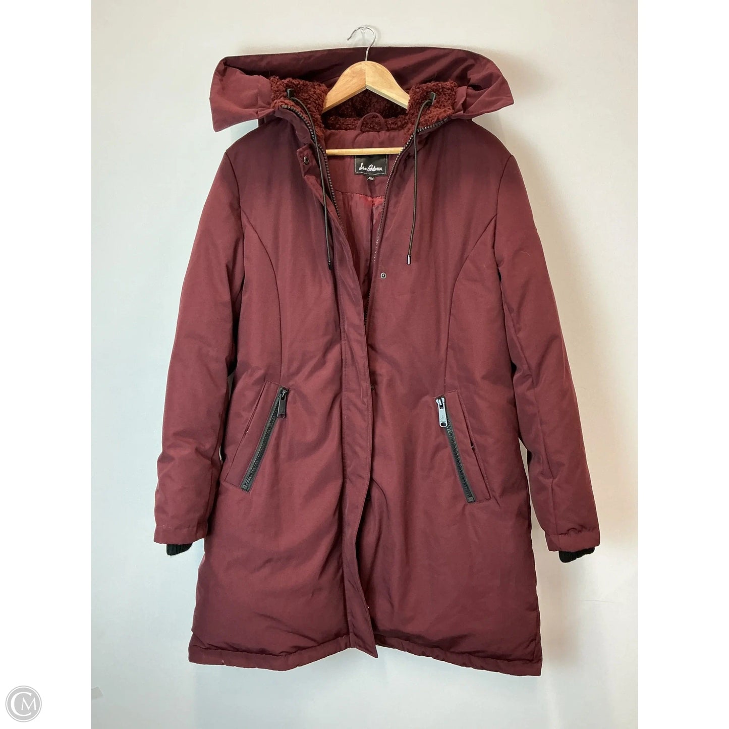Coat Puffer & Quilted By Sam Edelman In Red, Size: Xl