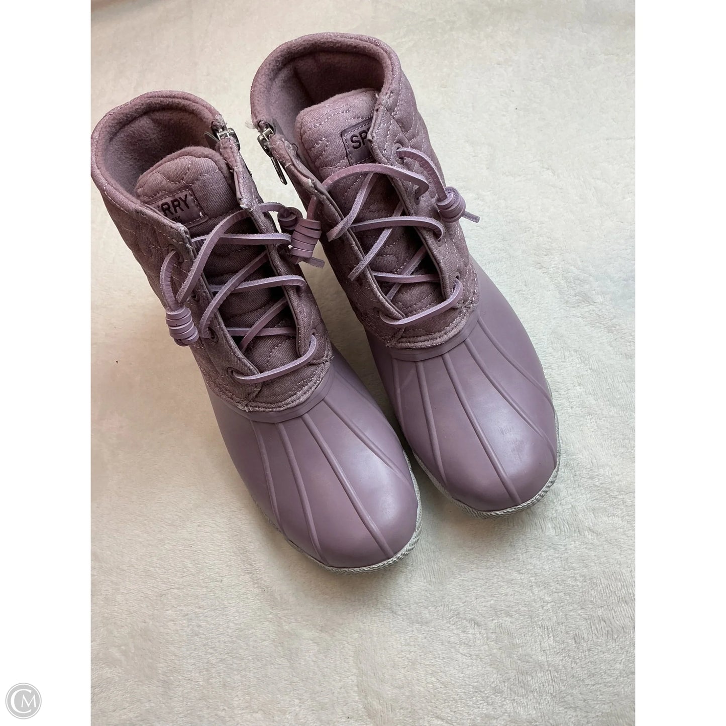 Boots Rain By Sperry In Purple, Size: 7
