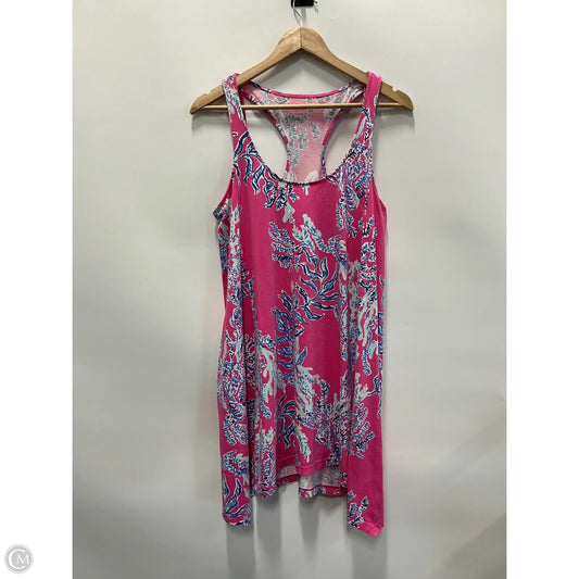 Dress Designer By Lilly Pulitzer In Pink, Size: M