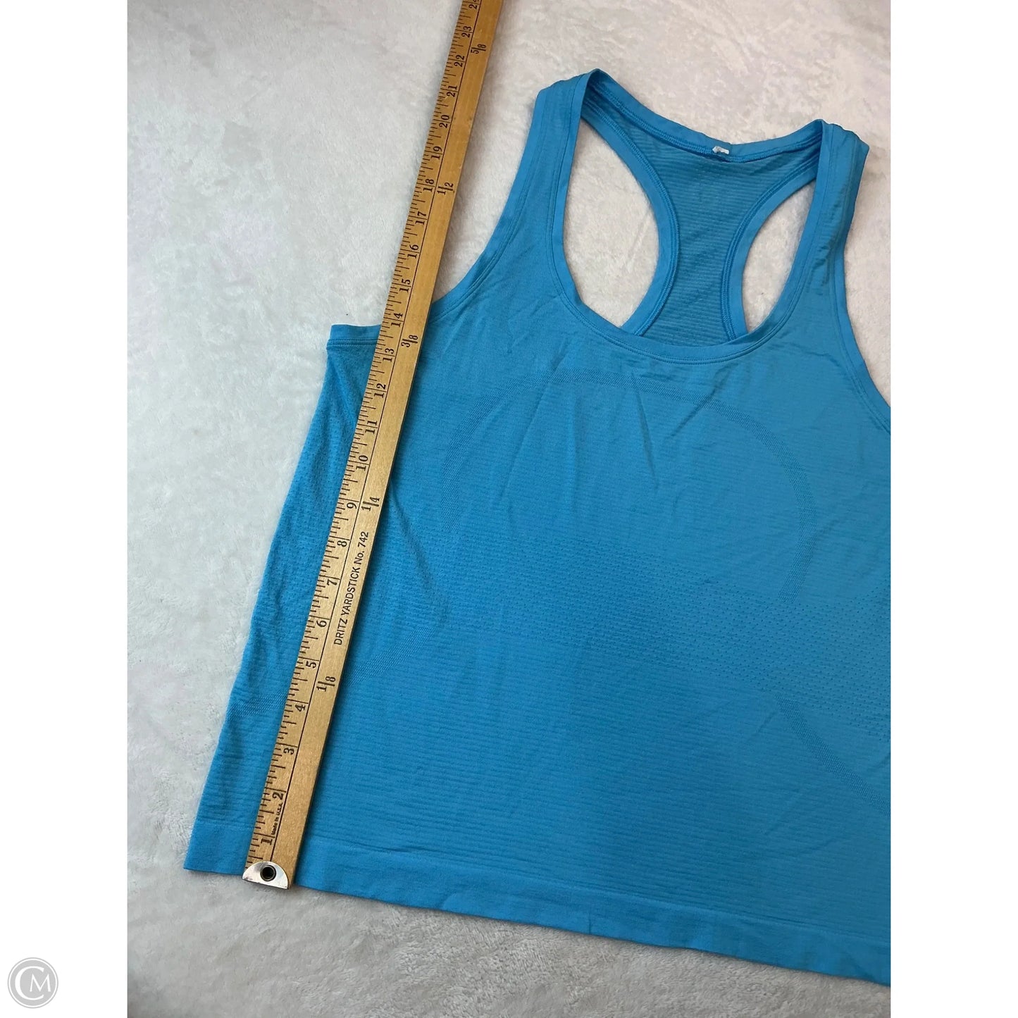 Athletic Tank Top By Lululemon In Blue, Size: M