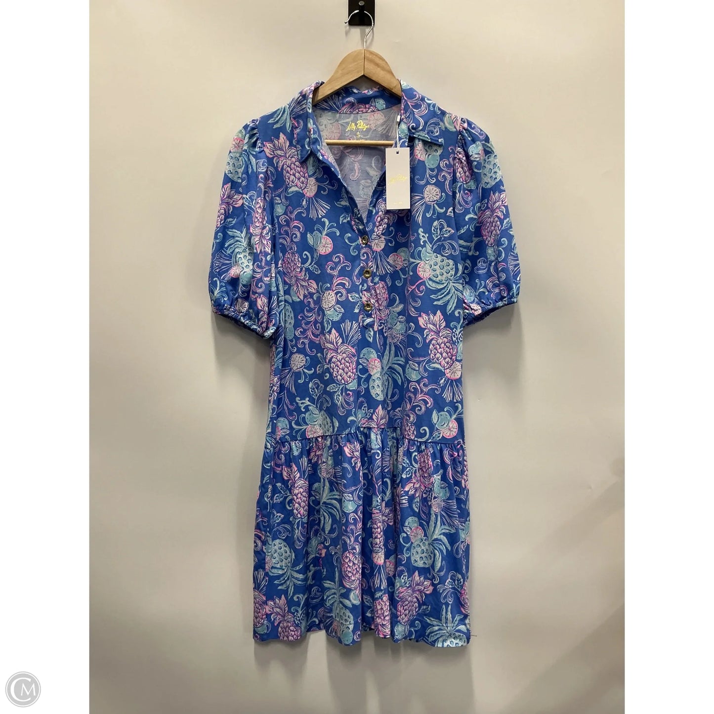 Dress Designer By Lilly Pulitzer In Blue, Size: S