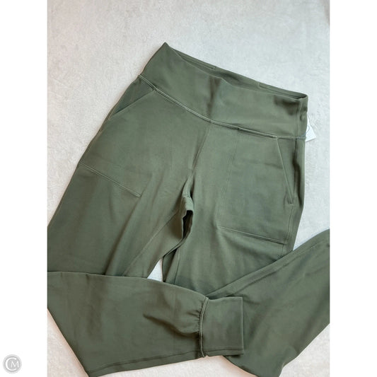 Athletic Leggings By Lululemon In Green, Size: 6