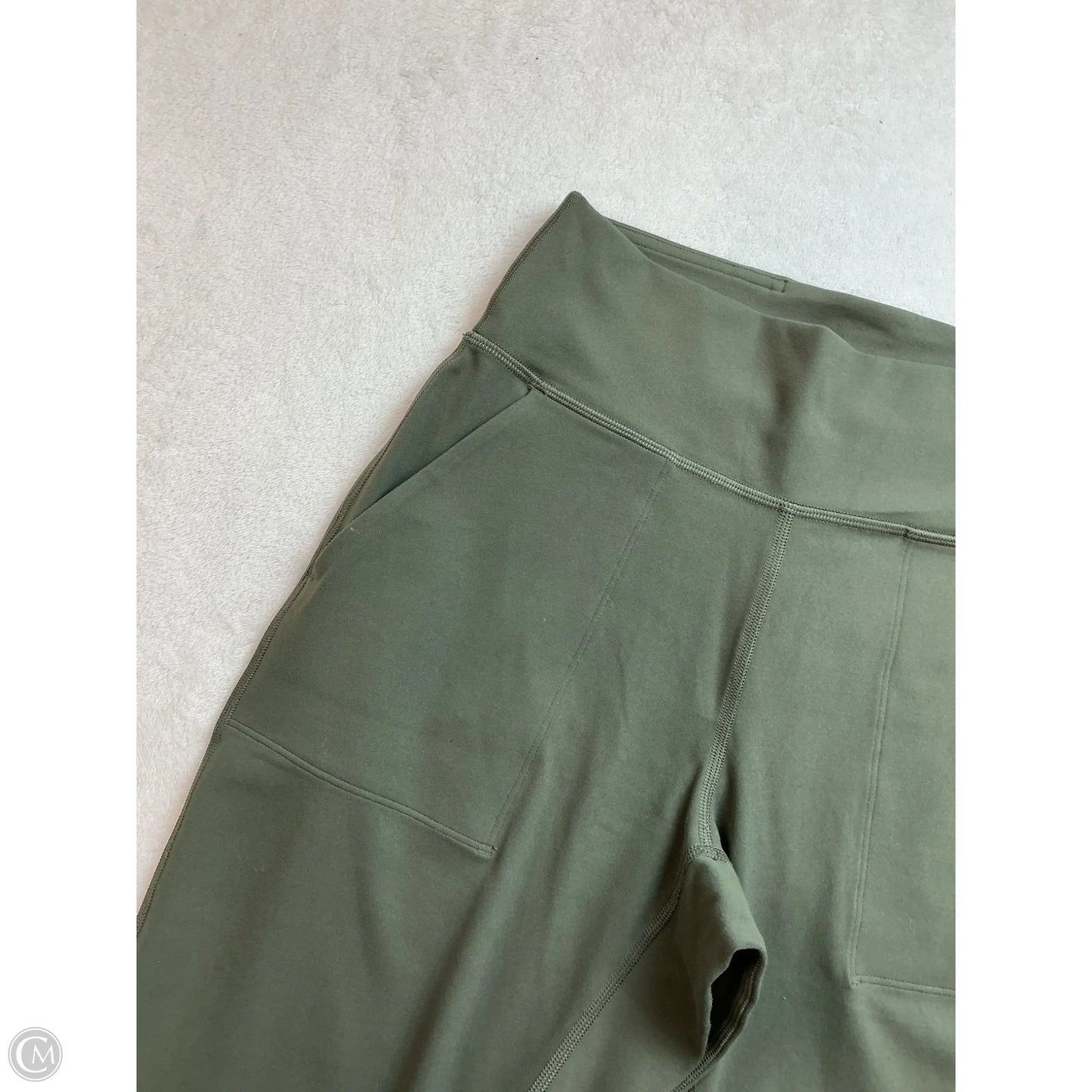 Athletic Leggings By Lululemon In Green, Size: 6
