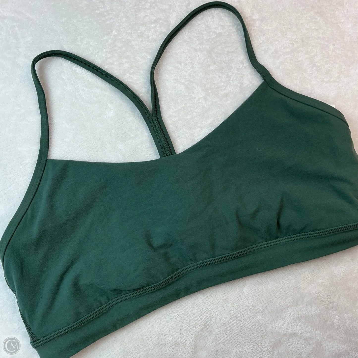 Athletic Bra By Lululemon In Green, Size: 14