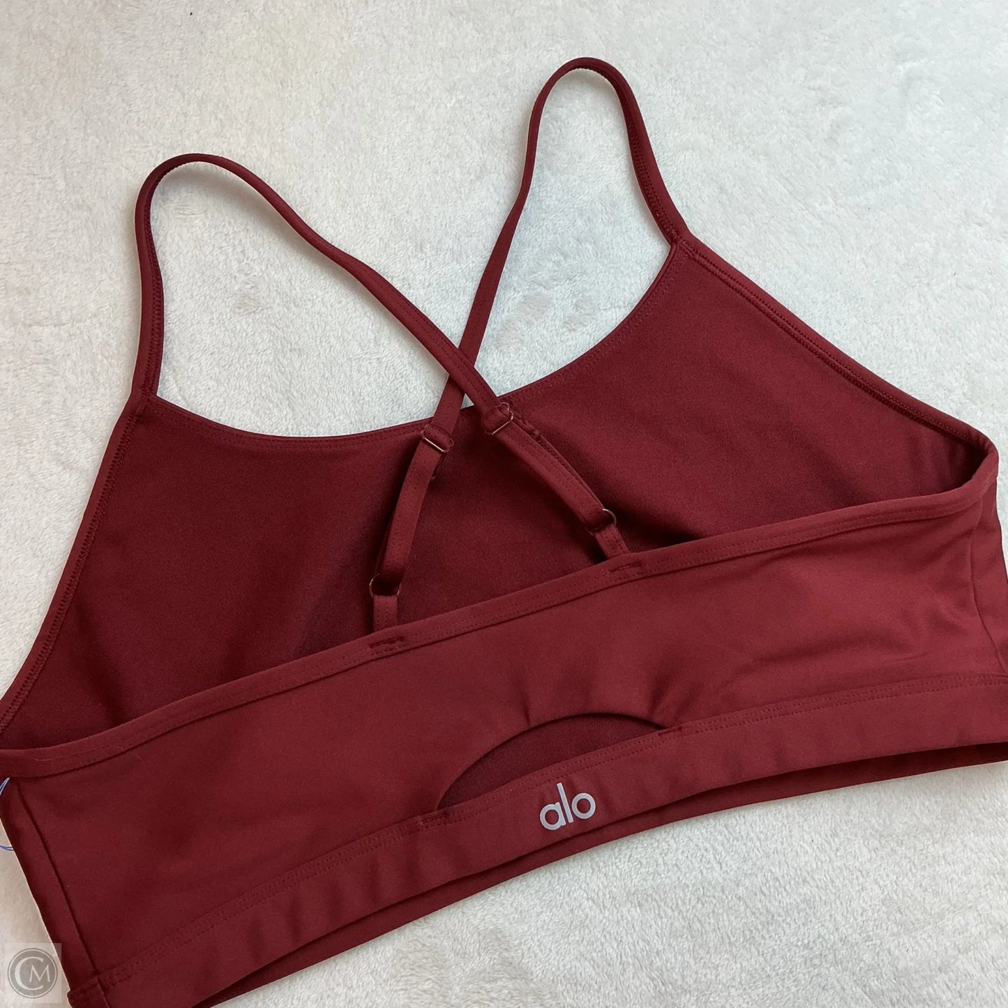 Athletic Bra By Alo In Red, Size: L