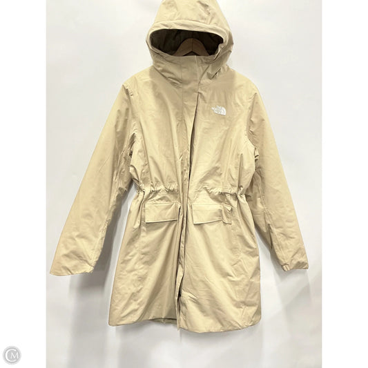 Coat Puffer & Quilted By The North Face In Beige, Size: Xl
