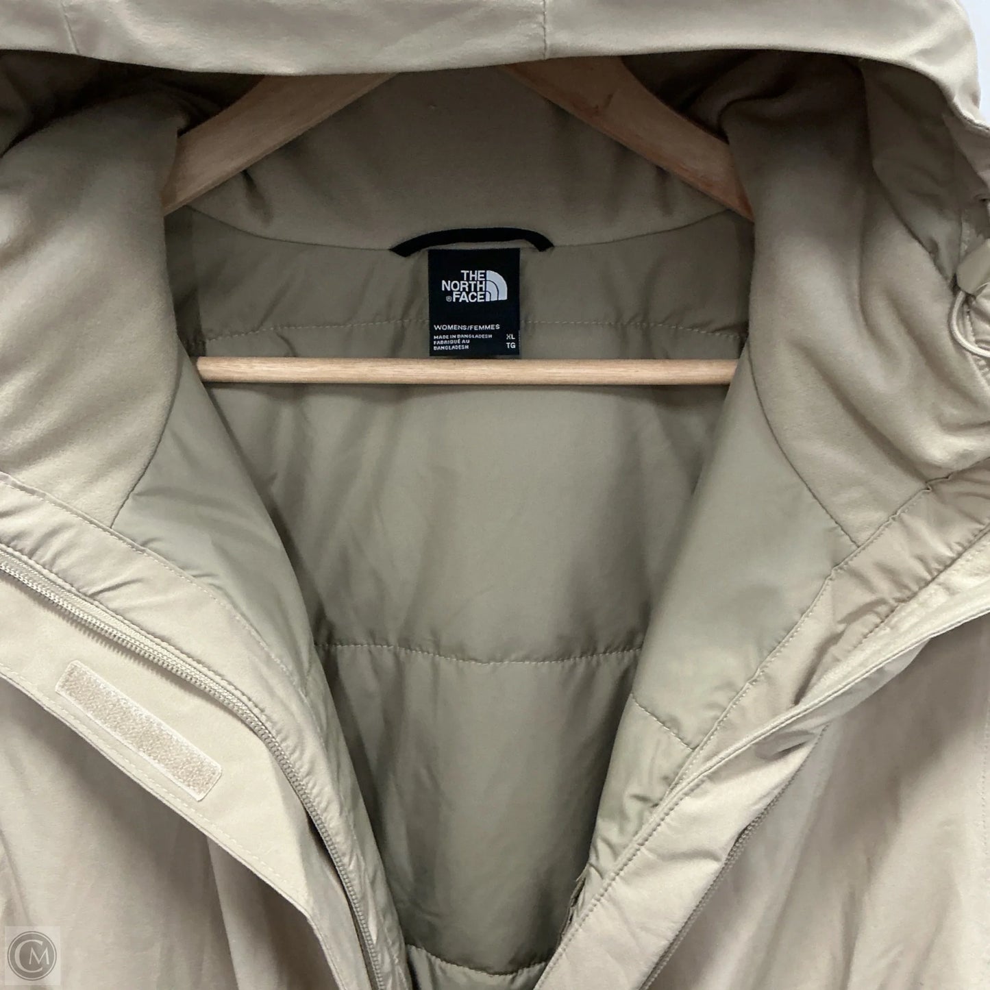 Coat Puffer & Quilted By The North Face In Beige, Size: Xl