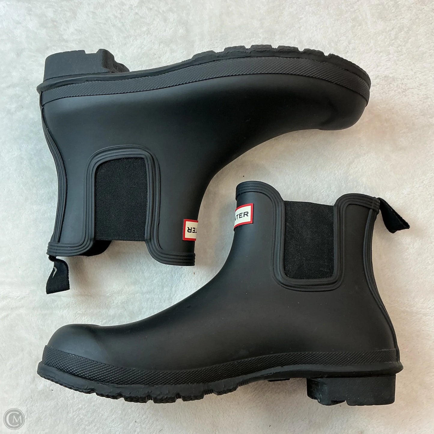 Boots Rain By Hunter In Black, Size: 11