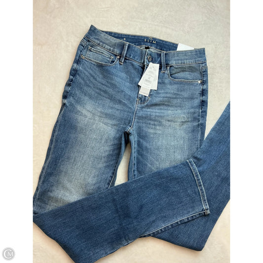 Jeans Skinny By White House Black Market In Blue Denim, Size: 6