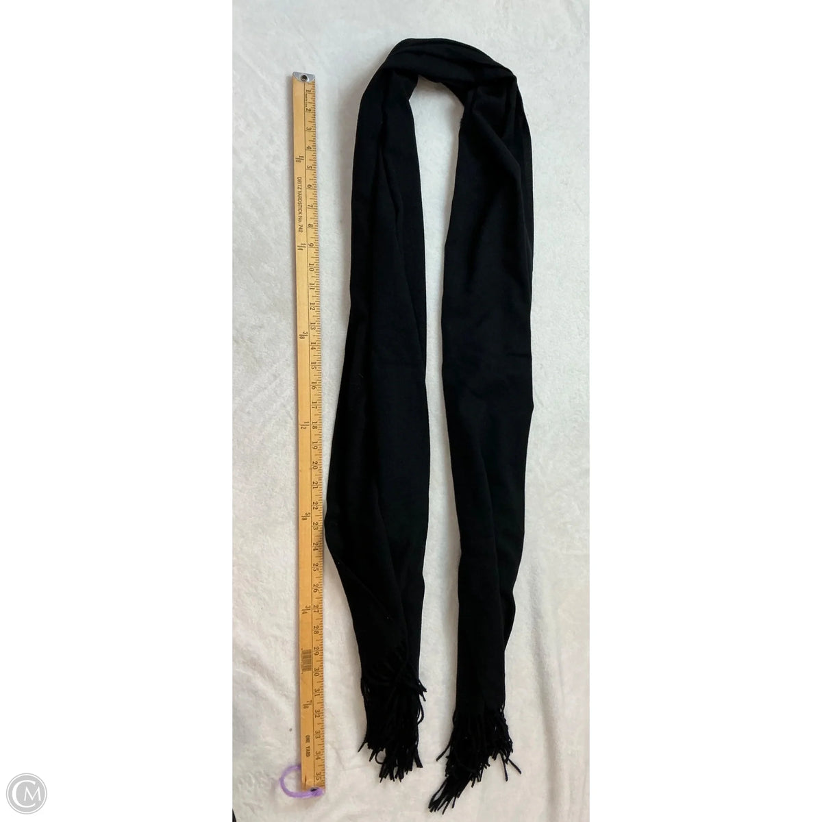 Scarf Winter By Clothes Mentor In Black