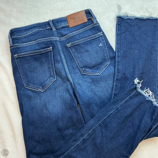 Jeans Straight By Hidden In Blue Denim, Size: 4