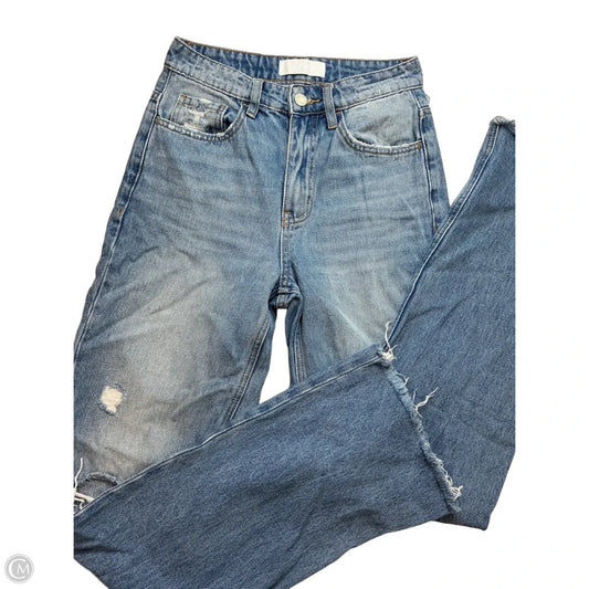 Jeans Straight By Vervet In Blue Denim, Size: 2