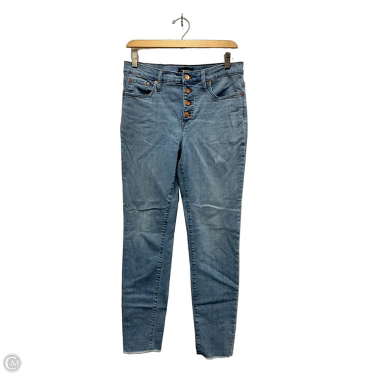 Jeans Skinny By J. Crew In Blue Denim, Size: 6