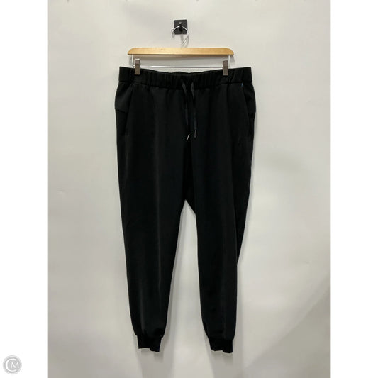 Athletic Pants By Lululemon In Black, Size: 12